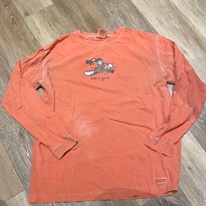 Life Is Good Long Sleeve Tshirt